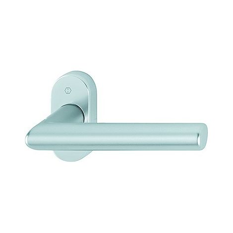 HOPPE® Drücker-Halbgarnitur ohne Schlüsselrosette Amsterdam 1400F/55, VK8, ohne Stütznocken, Aluminium, 3430508 (1/2)
