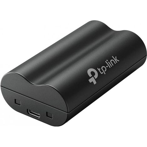 Batterie Tapo A100 noire Technologie : Batterie lithium-ion Capacité : 6,7 Ah Tension : 3,6 volts (1/2)