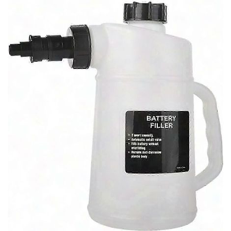 2-Liter-Kanister zum Ausgießen von demineralisiertem Wasser für Auto-, LKW- und Wohnmobilbatterien – Yvan (1/5)