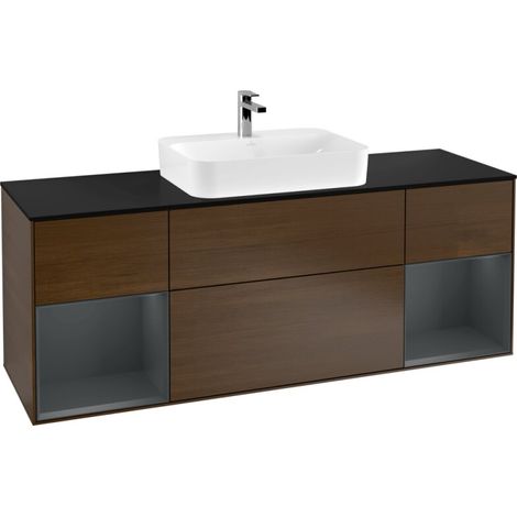 Villeroy & Boch F452HGGN Meuble sous-lavabo Finion F45 (1/2)