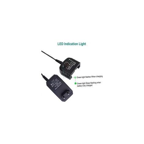 Chargeur de batterie pour Black & Decker LCS1620 Lithium Ion 20V Batterie pour 14.4V 18V 20 Volt Batteries LBXR20