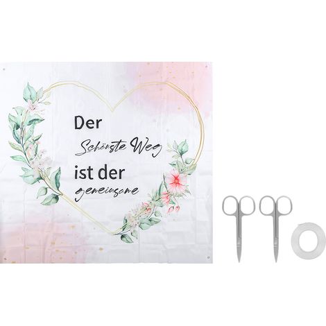 Tenture en forme de cœur pour mariage bohème moderne, fond décoratif pour fiançailles et fête, sans boîte cadeau (1/5)