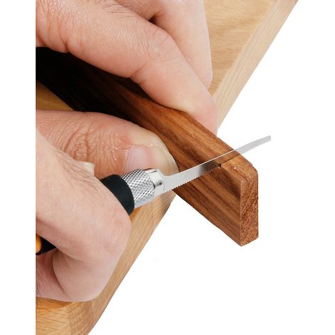 Kit de mini scie à rasoir de loisir exquis, outil multifonction pratique pour le modélisme et les travaux manuels. (1/5)