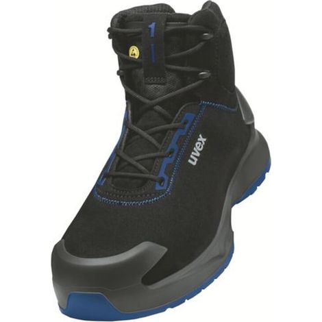 uvex Stiefel 1 x-craft S2 schwarz blau Weite 12 Gr. 46 (1/5)