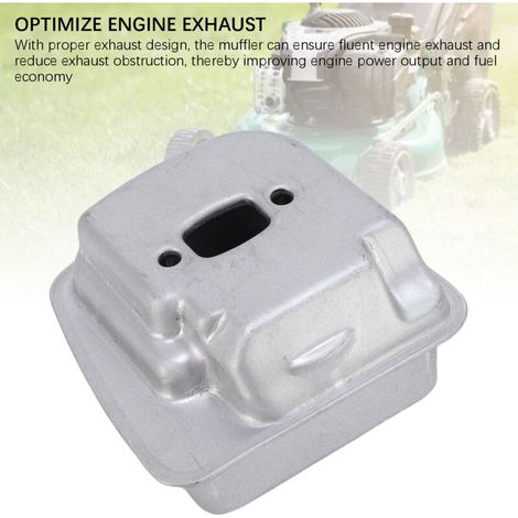 Silencieux pour Débroussailleuse FS55 FS55C - Acier - Réf. 4140 140 0609 (1/4)