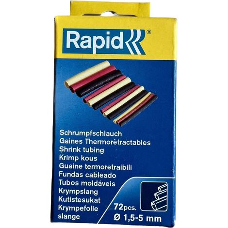 Rapid Heißluft-Schrumpfschlauchsatz 1,5 - 5mm (1/3)