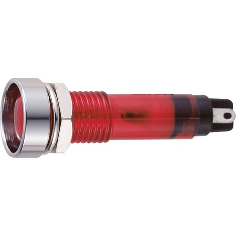 Sedeco B-406 12V RED Voyant standard avec ampoule 12 V rouge 1 pc(s) (1/3)