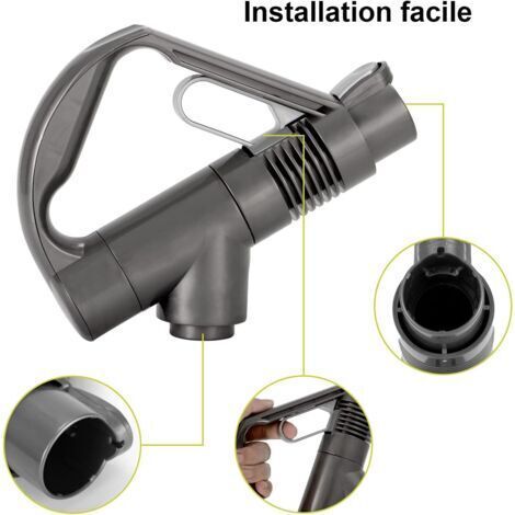 NALOOKAMIC  Poignée Compatible avec Dyson DC29 DC33C DC37 DC19 DC23 DC26 DC32 DC36 DC48 DC52 Piece Detache 917276-01Poignée de Rechange Poignée de Remplacement Accessoire Aspirateur (1/4)