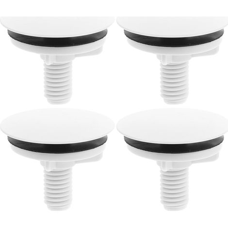 Cache Trou Évier Blanc Abs Cuisine, Couvre Trou Robinet 13-35mm (1/5)