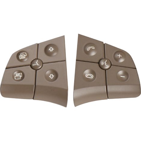 Eosnow Boutons de commande au volant de remplacement, pour Benz W164 W245 W251 ML GL B R classe