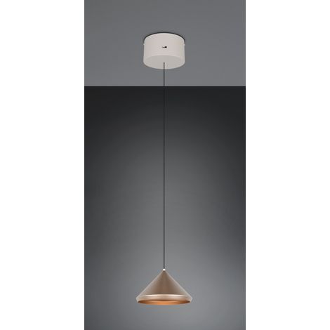 Suspension moderne Laguna Ø 18cm marron café - 336210165 (1/3)