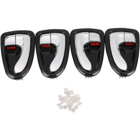 poignées de porte intérieures de voiture, avant et arrière, gauche et droite, compatibles avec Hyundai Accent (1/5)