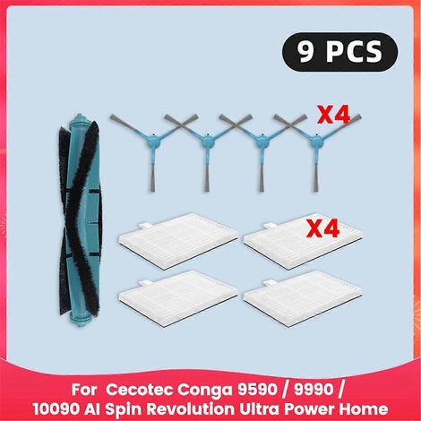 Pièces détachées pour Cecotec Conga 9590 / 9990 / 10090 AI Spin Revolution -- (1/5)
