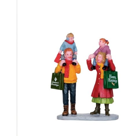 Lemax Family Christmas Shopping 22022 Villaggio di Natale