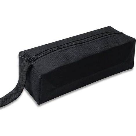 Pochette à Outils Sac à outils imperméable multifonctionnel,Petit sac à outils portable 600D Oxford tissu Sacs à outils professionnels pour électricien, charpentier, construction (Noir) (1/5)