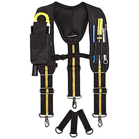 Bretelles réglables Ceintures Porte Outils Ceinture Bretelles Homme Outils Professionnel pour charpentier (1/5)