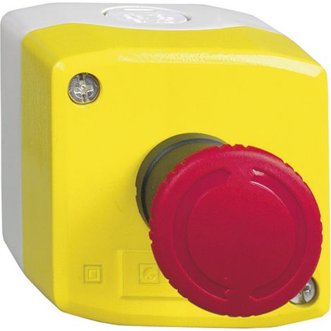 Schneider Electric Harmony XALK178G Pilztaster im Gehäuse 120 V/AC 6 A 2 Öffner, 1 Schließer IP66 (n