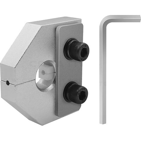 Connecteur de Capteur de Filament pour Imprimante 3D, Haute Résistance et Précision, avec Clé pour Filament PLA/ABS 1.75mm, Argenté (1/5)