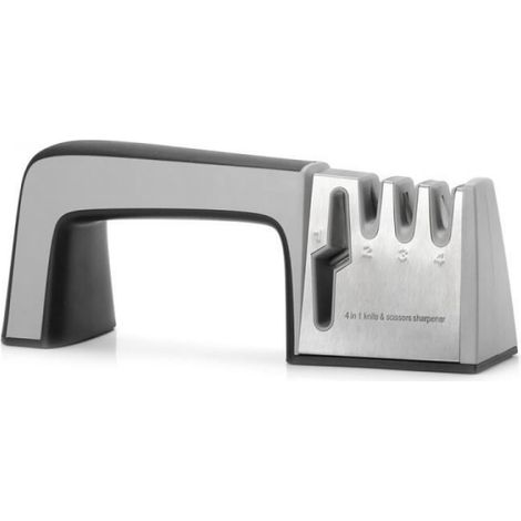 Aiguiseur De Couteau - 4 En 1 Avec Lames En Carbure Diamant Et Céramique - Pour Cuisine Maison Et Professionnelle - 1 Pièce (1/4)