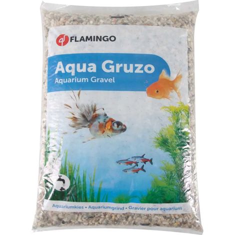 Aquarium flamingo gruzo Kies 10 kg neutral ph sicher (1/2)