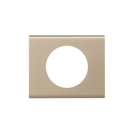 PLAQUE MATIERE 1 POSTE NICKEL VELOURS CELIANE LEGRAND 069111