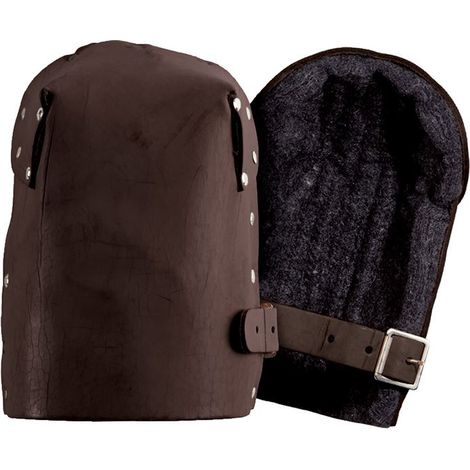Heavy-Duty Leather and Thick Felt Knee Pads by Kuny's KP-299 (1/2)
