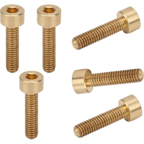 50 Stück Innensechskantschrauben, Kupferbefestigungselemente, Hardware-Werkzeuge, Industriebedarf M4M4x16 (1/5)