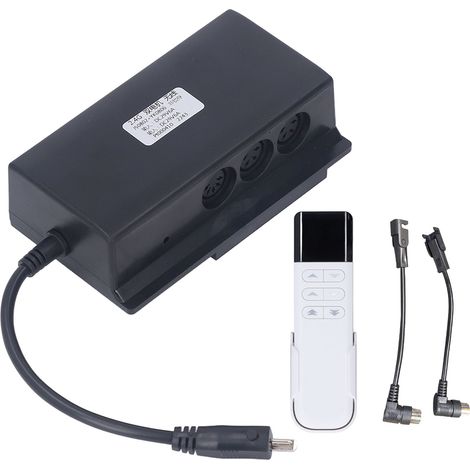 Télécommande sans fil 2,4 GHz pour fauteuil inclinable électrique à moteur unique (1 pour 2 moteurs, 29 V CC) (1/5)
