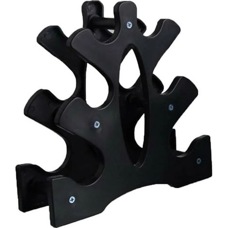 Soporte de mancuernas Almacenamiento de pesas para mancuernas para oficina en casa (1/4)