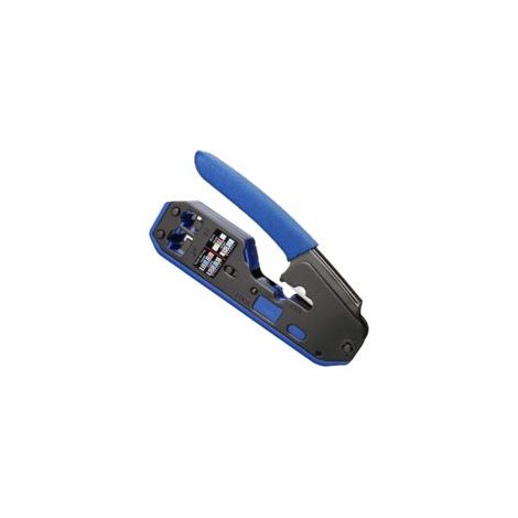 Crimpzange für elektrische Kabel, Crimp-Set für Netzwerkkabel, Abisolierwerkzeug – Crezuo