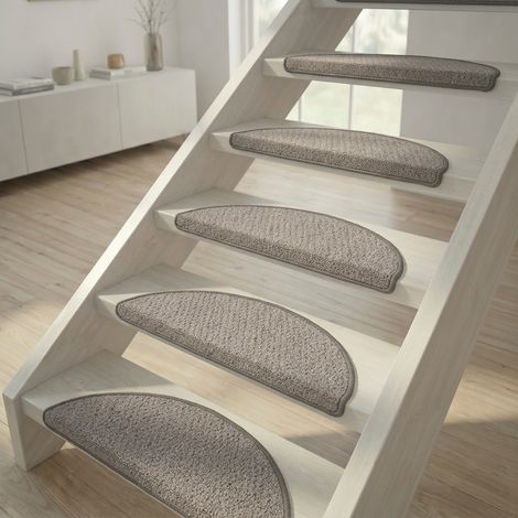Tappetino per scale Baleno Greige - 20x56 cm (1/4)
