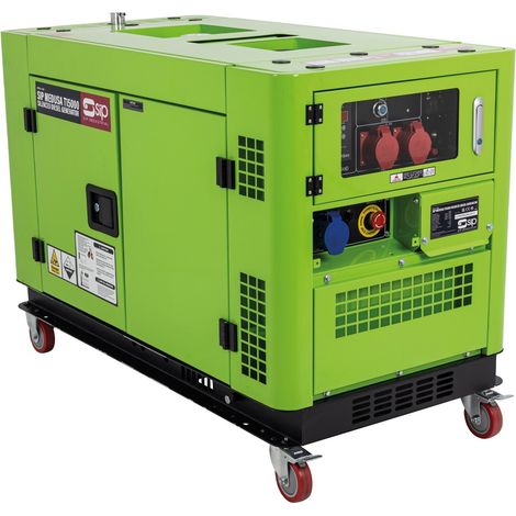 SIP MEDUSA T15000 Silenced Diesel Generator - L126 x W66 x H91.5 cm