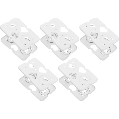mit 10 transparenten Silikon Ablaufstopfen rutschfest