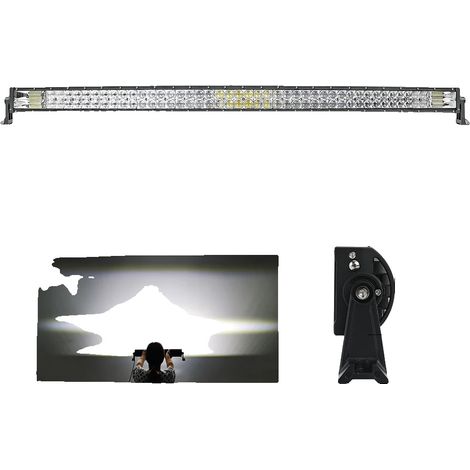 Barra de luz, doble fila, haz combinado, grado de protección IP68. (1/2)