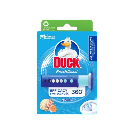 Duck® Fresh Discs® Marine - Disque de toilette gel parfumé marin 36 ml