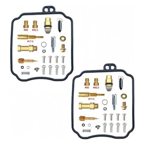 NALOOKAMIC Kit de réparation de carburateur compatible avec les modèles HYOSUNG GT 125, GV 125, GT 250 et GV 250.