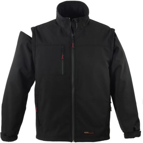 Chaqueta Softshell Yang 2 en 1 Negra Tl 19584-no-l