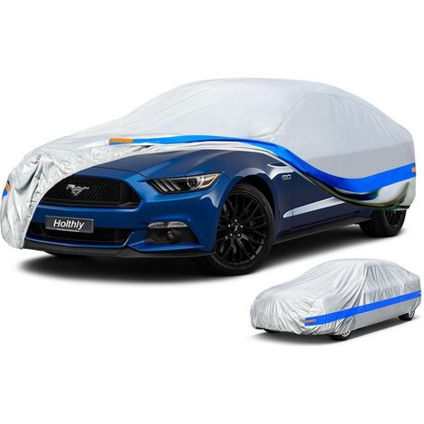 Autoabdeckung 3XL-0 A4 wasserdicht atmungsaktiv für Coupé/Limousine 470-490cm (1/5)