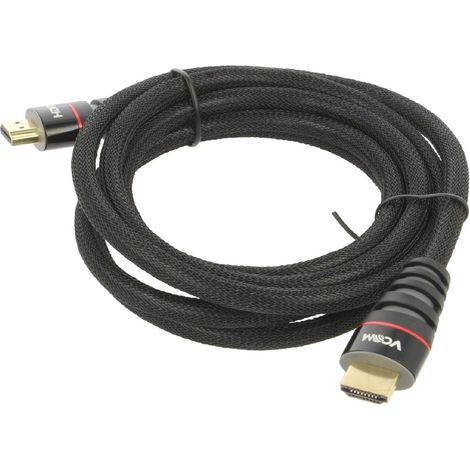 Cable HDMI 1.4 male des deux cotes 1.8m noir