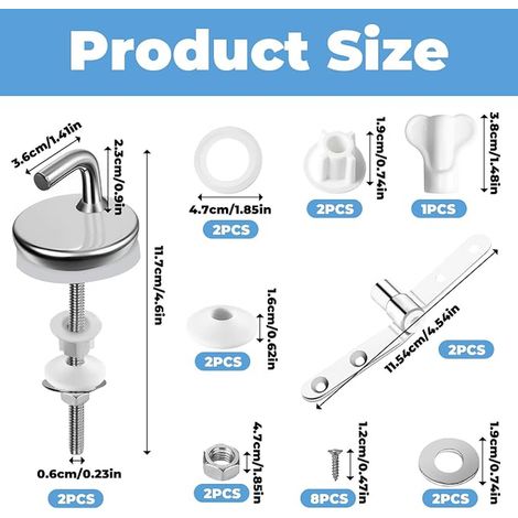 Hinged Toilet Seat (1/4)