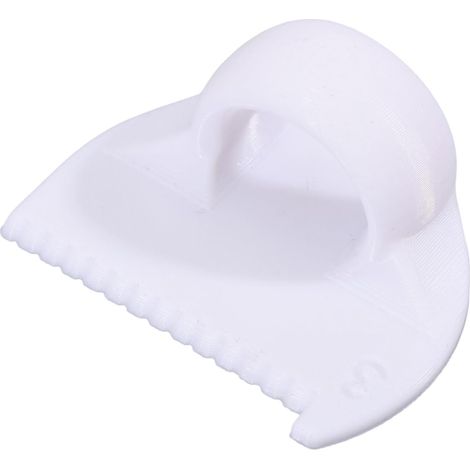 2 juegos de herramientas de medición de calibre de agujas de coser, mini regla de dedo, guía de línea recta (1/3)