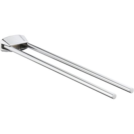 Keuco City.2 - Toallero doble, longitud 43 cm, cromo 02718010000 (1/3)