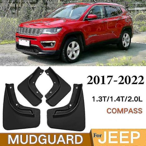 Spritzschutz für Jeep Compass 2017-2022, vorne und hinten (1/5)