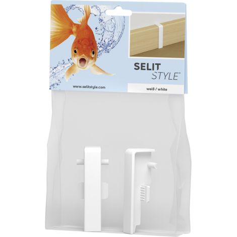 SELITSTYLE Verbinder weiß Höhe 50 mm Clips & Ecken (1/2)