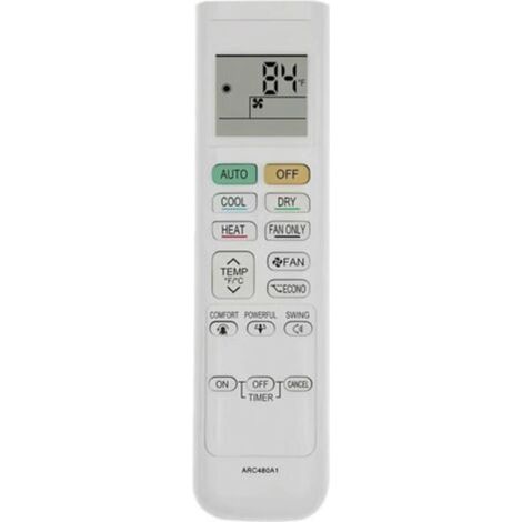 Télécommande de remplacement pour climatiseur Daikin ARC480A2 ARC480A3 ARC480A4 ARC480A5 ARC480A6 ARC480A7 ARC480A8 ARC480A9 ARC480A10 ARC4800A10 ARC4800A1 A11 ARC480A12 ARC480A13 ARC480A15 ARC480A17 (1/3)
