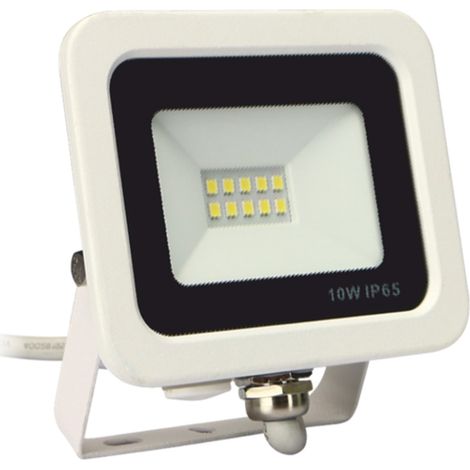 Silver Elektronik - Forge+ Projektor mit Schutzart IP65, Leistung de 10W, Farbtemperatur de: 5700K, Lichtstrom: 800 lm und Energieeffizienz: A+. Farbe: Weiß.