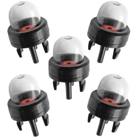 6 Pièces Ampoules d'amorçage Carburant Encliqueter Ampoule Pompe Carburateur Poire d'amorçage pour Tronçonneuse Débroussailleuse Trimmer Souffleur Carburateur Accessoires (1/4)