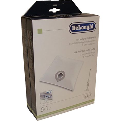 Delonghi 5x sacchi microfibra scopa aspirapolvere Tabata XL1040 XL1060 XL1072