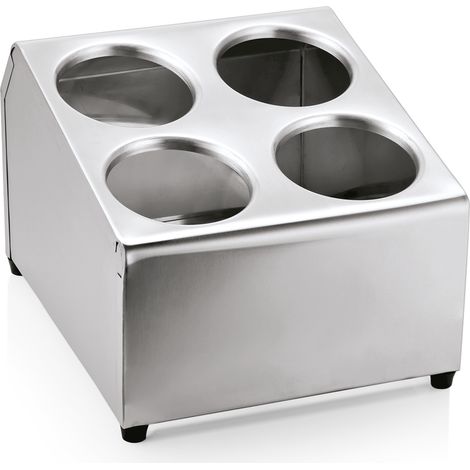 Range-couverts 25,5 x 30 x 21 cm pour 4 range-couverts inox - Was Germany