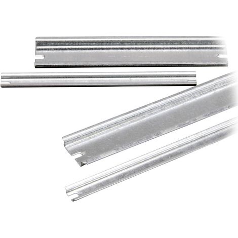 Fibox DR 215 5518029 Guida DIN non perforata Lamiera d'acciaio 215 mm 1 pz.